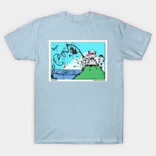 Cat Fishing T-Shirt